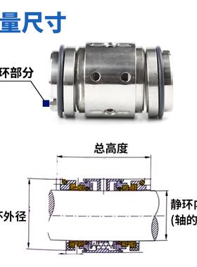 机械密封耐磨、耐高温202系列合金对合金氟胶泥浆泵配件耐磨环