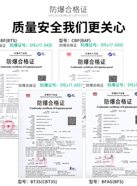 工业级防爆摇头风扇FB-500落地式摇头扇壁挂式风机落地扇220V380V