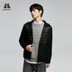 2025 autumn and winter men's hooded jacket
