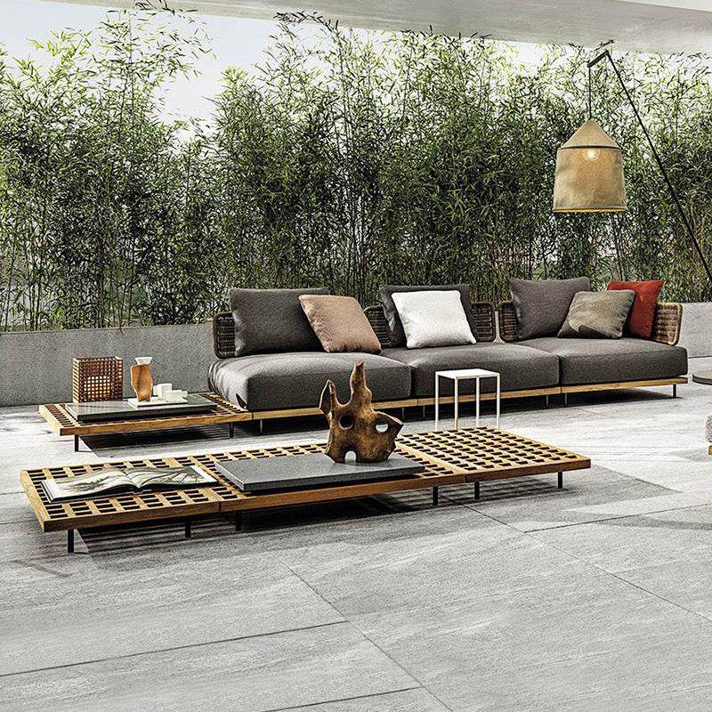 高档别墅庭院家具休闲民宿户外室外露台花园藤编柚木沙发茶几组合,淘宝优惠券,粉丝福利购,淘宝优惠卷