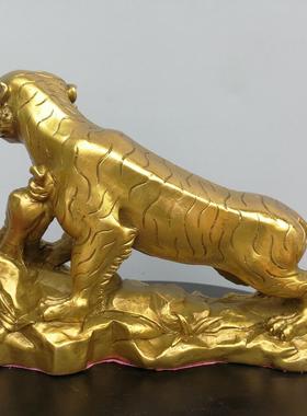 风水铜器纯铜人参鼠牛虎兔龙蛇马羊猴鸡狗猪十二生肖旺财家居摆件