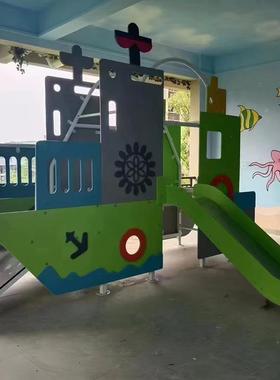 大型户外滑梯PE板小区幼儿园室外儿童滑梯不锈钢组合游乐设备设施