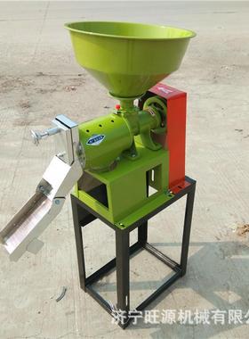 稻谷脱皮碾米机小型电动碾米机高粱青稞去皮一体机