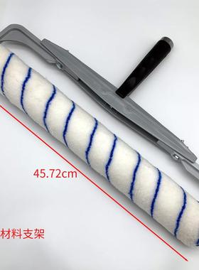 现货18寸滚筒套装支架托盘铝合金延长杆乳胶漆涂料油漆刷墙用