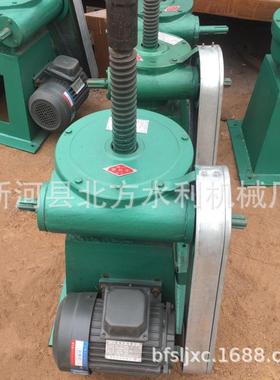 北方水利封闭式启闭机斜拉式启闭机泵站手电两用螺杆式启闭机