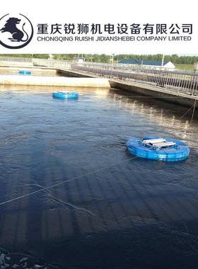 FQB浮筒式潜水曝气机河道漂浮式潜水曝气机悬浮式河道治理曝气机