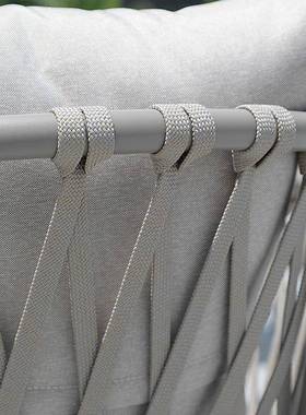 户外休闲桌椅藤椅庭院露天花园茶几组合院子室外别墅家用北欧桌椅