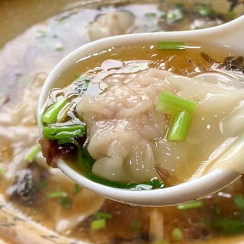 云吞懒人免煮冲泡馄饨夜宵早餐速食即食紫菜混沌方便抄手桶装整箱 - 图2