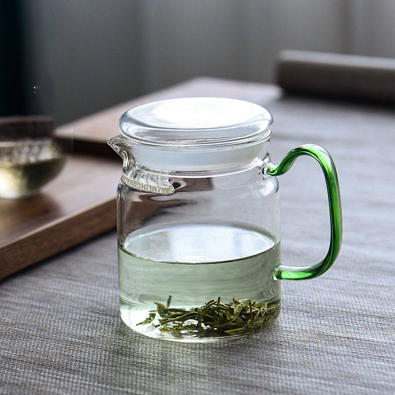 月牙公道杯加厚耐热玻璃滤网泡茶配件一体过滤茶水分离家用公杯,淘宝优惠券,粉丝福利购,淘宝优惠卷