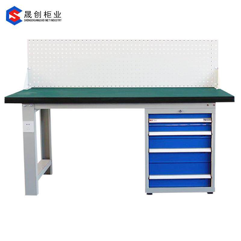 防静电机床车间工作桌实验室钳工工作台流水线桌子带灯板四抽屉柜,淘宝优惠券,粉丝福利购,淘宝优惠卷