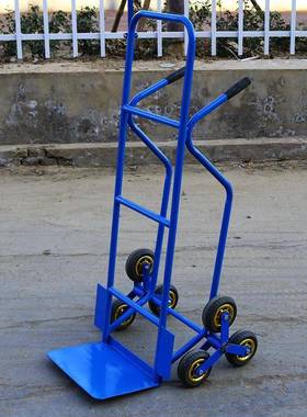 衡水泽达手推车爬楼小推车六轮爬楼梯专用小拖车爬楼车生产
