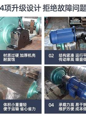 油冷式电动滚筒改向外置式电动滚筒输送带专用包胶传动滚筒