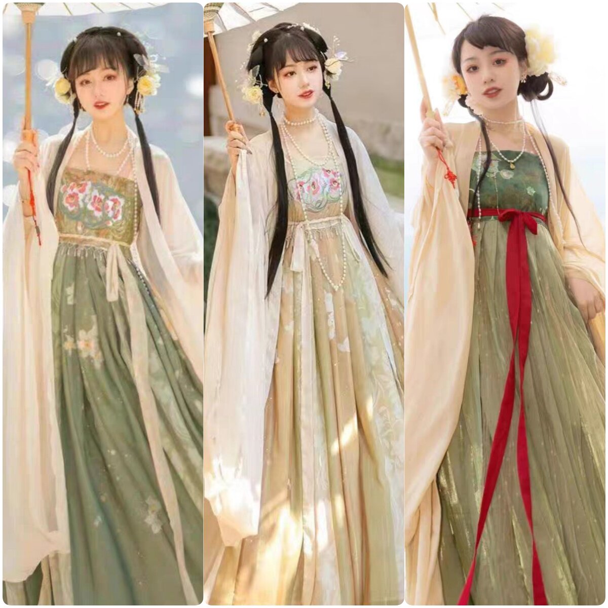 出租汉服仙气飘逸女国风套装团建活动租借中式古装唐宋明制襦裙,淘宝优惠券,粉丝福利购,淘宝优惠卷
