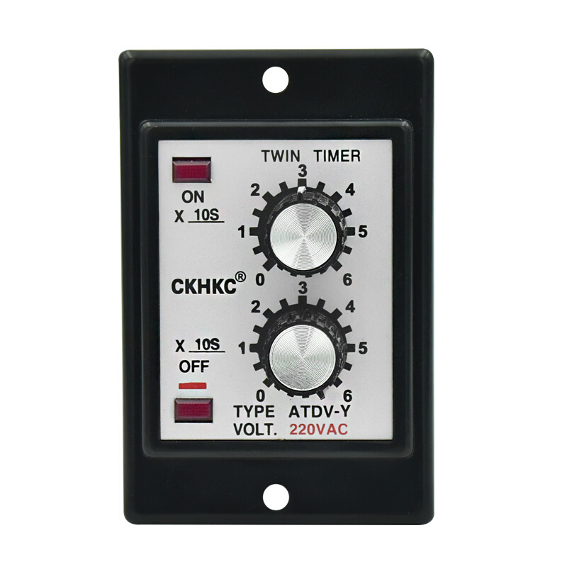 CKHKC双调双循环延时时间继电器ATDV-Y 6S 12 30 60S 220V计时器 - 图1