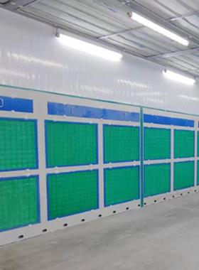 干式喷漆柜水性漆喷漆柜喷漆台漆雾环保设备家具喷漆干式喷漆柜