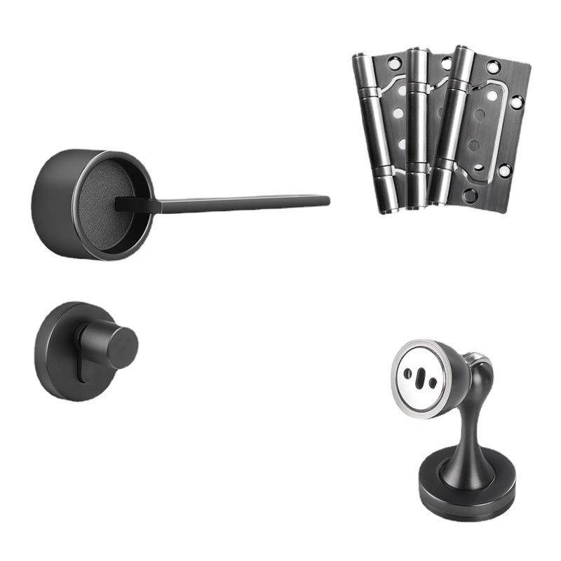 高端奢华执手锁卧室门锁静音门锁现代简约磁吸门锁室内房门锁,淘宝优惠券,粉丝福利购,淘宝优惠卷