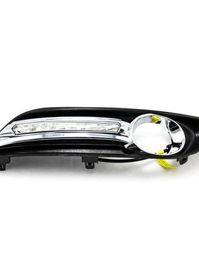 适用于12-15年NS轩逸或Sentra或Pulsar带黄光日间行车灯