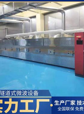 立威隧道式微波杀菌设备盒饭加热设备预制菜加热机大型商用