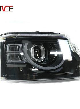 适用于2010-2016路虎发现4改卫士款大灯14发现4升级卫士风格大灯