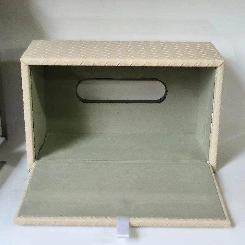 现代轻奢高级感编织皮革纸巾盒样板间茶几餐厅卧室桌面纸巾收纳盒,淘宝优惠券,粉丝福利购,淘宝优惠卷