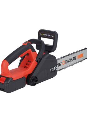 16寸42V大功率手持电链锯充电式无刷伐木锯家用小型修枝锯