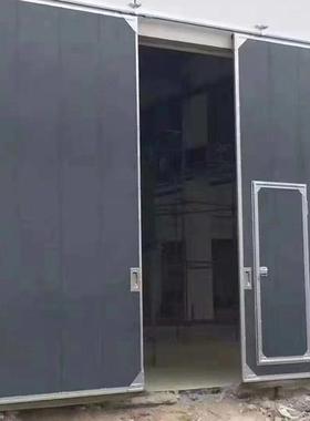 工业门工业平开门车间彩钢大门工业保温平开门电动厂房门