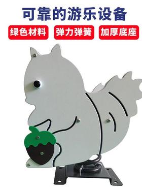 弹簧摇摇马小区公园室外游乐场园幼儿园PE摇摇乐儿童户外摇摇乐