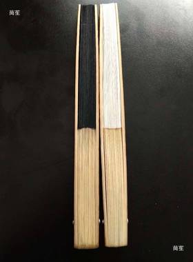 新款香妃竹丝绸折扇工艺扇叠扇子古风8/9/10寸文玩扇梅鹿凤眼