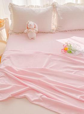 冬季加厚牛奶容床单单件加绒牛奶容宿舍单人被单冬天加绒保暖炕单