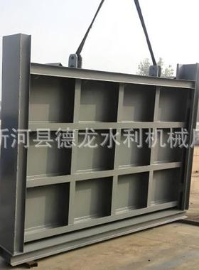 304平板不锈钢闸门水库渠道止水截流通用钢制机闸一体式闸门