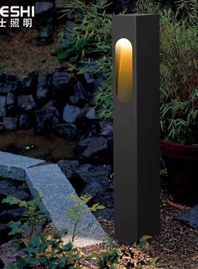 简约室外草坪灯公园别墅小区院子过道地插矮灯现代花园灯庭院灯