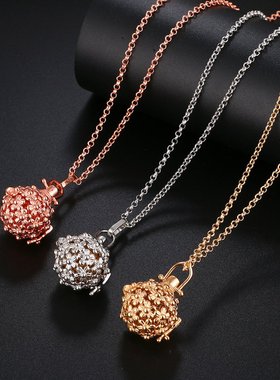 157 new chrysanthemum fragrance perfume necklace pregnant