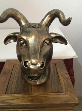 圆明园十二生肖12兽首鼠牛虎兔龙蛇马羊猴鸡狗猪动物头摆件工艺品