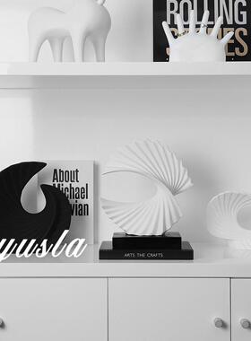 爆款现代简约酒柜客厅摆件电视柜别墅书房酒店样板间软装饰品