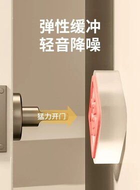硅胶加厚福字防撞门挡