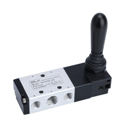 OLK欧雷凯手扳阀4H230C/E/P-08-06中泄中封中压三位五通中央排气 - 图3