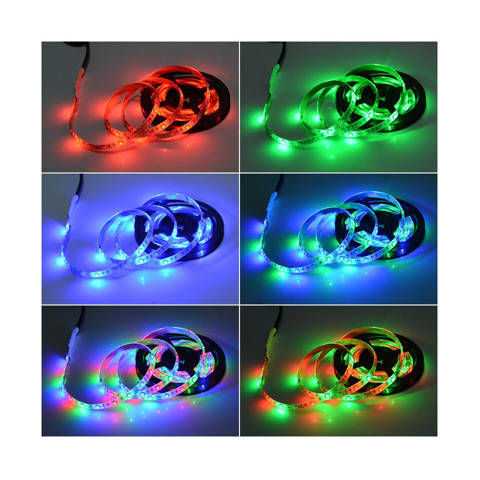 LED视灯12V2835/5050RG带B滴胶水软2835/505防灯条电背景灯氛围灯 - 图3