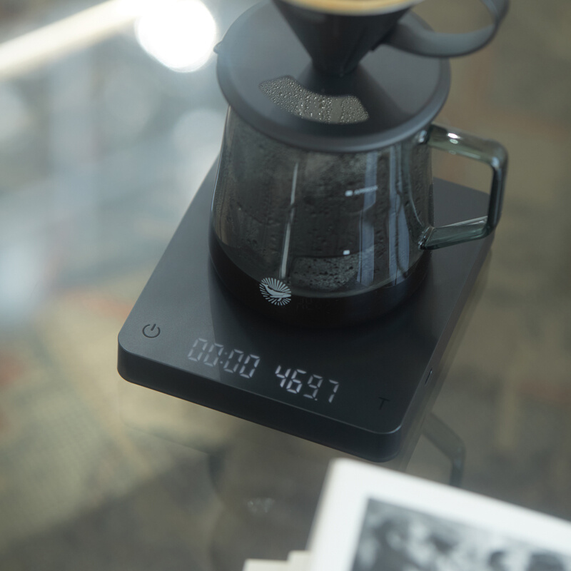 瞬感秤咖啡电子秤智能家用手冲意式计时承重咖啡豆称量 - 图0