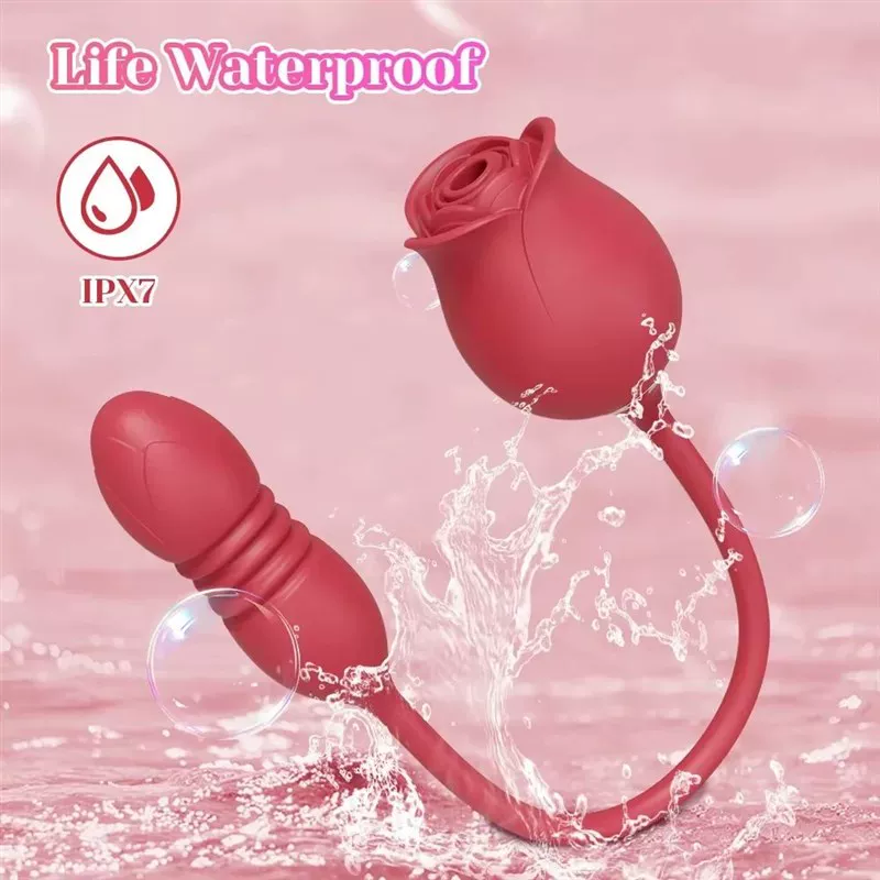 Розовая игрушка- dildo-вибратор-машина мастурбации для женщин клитора