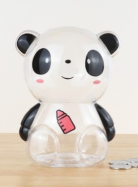 创意存钱罐儿童储蓄罐储钱罐女生可爱防摔塑料简约现代大容量网红