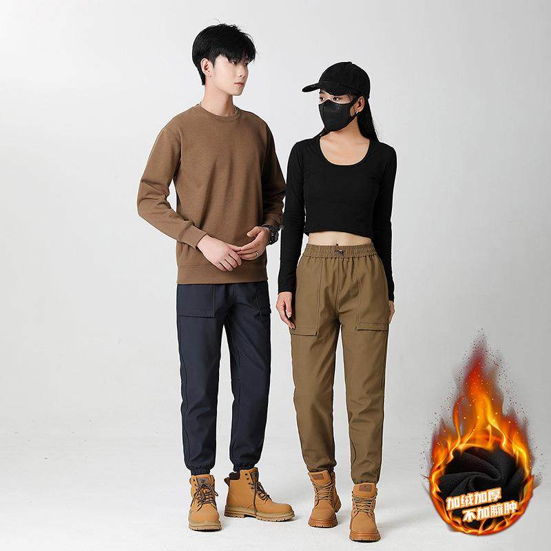 秋WJL冲锋冬户外情侣冲裤男女加绒加防厚防水风机能软O壳登山裤可,淘宝优惠券,粉丝福利购,淘宝优惠卷