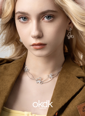 【徐紫茵同款】双层蝴蝶项链