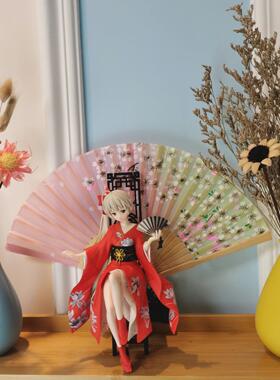 创意装饰摆件家居饰品小清新和风穹妹客厅玄关小酒柜书架摆设礼物