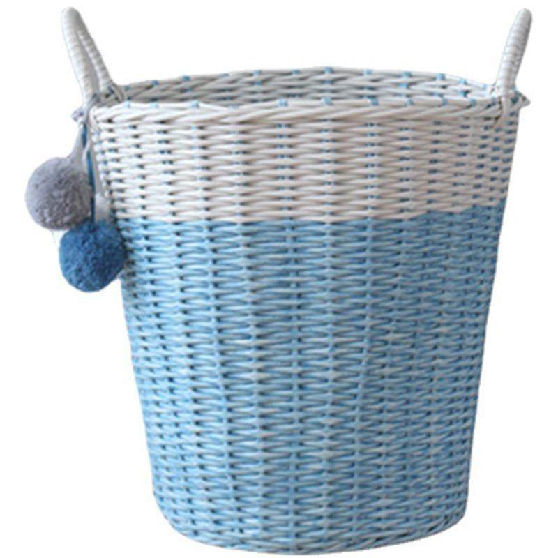 博颂杰家用脏衣服收纳筐浴室衣物藤编收纳篮子待洗衣物脏衣篓,淘宝优惠券,粉丝福利购,淘宝优惠卷