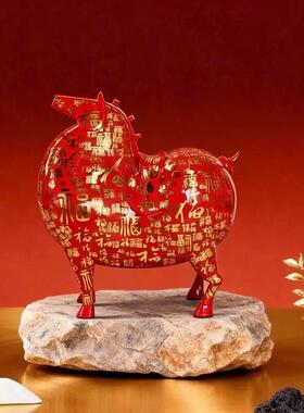 西安东西唐富贵系列马上有福摆件家居摆设装饰创意礼品树脂工艺品
