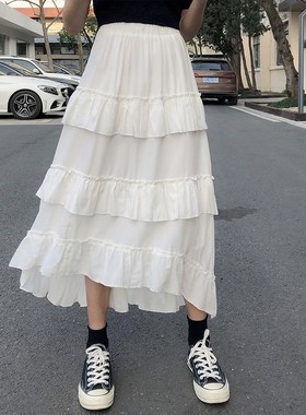 2022 New Fashion Temperament Fairy Skirt Gentle cate Comfort