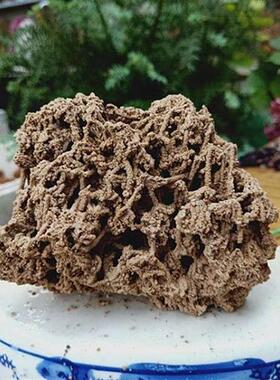 极速微小型天然水石吸水石假山盆景鱼缸造景桌面摆件