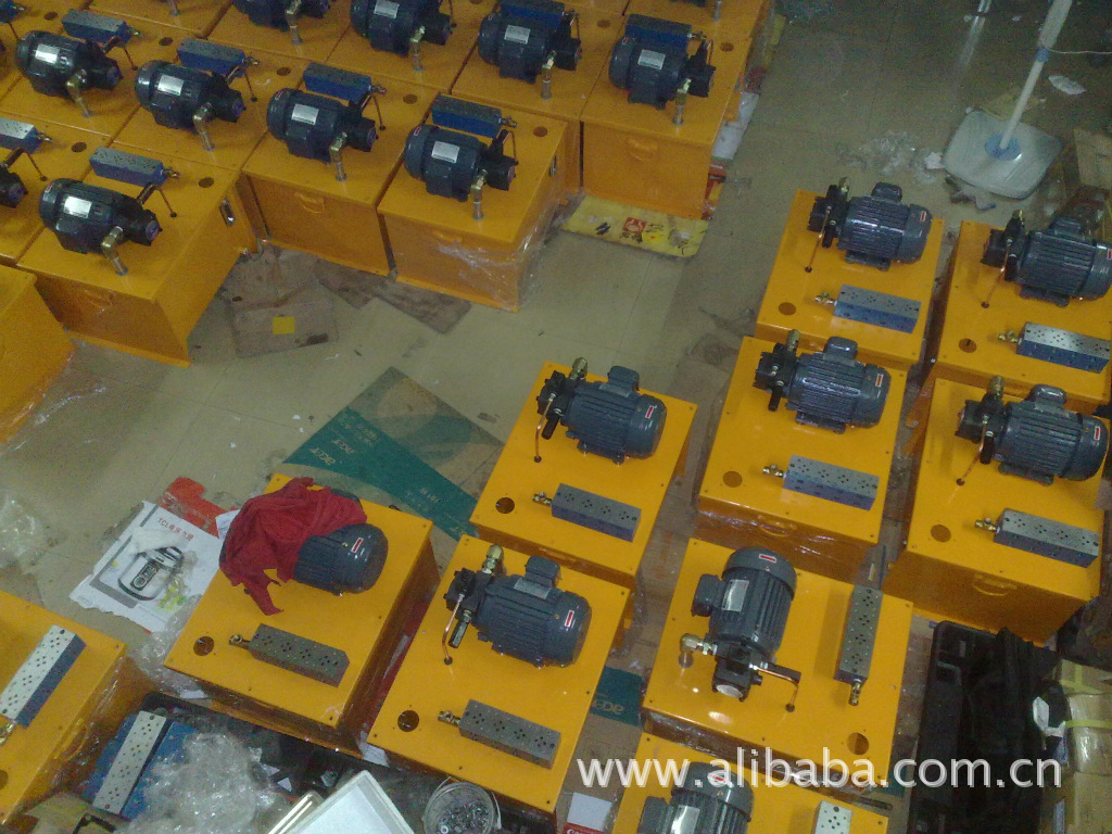 液压系统 液压站1HP-0.75KW+VP20 +30L标准泵站1.5HP4P+VP20油泵 - 图0