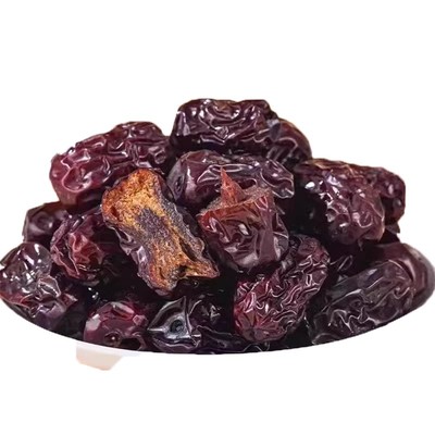 三蒸三晒红枣免洗即食新疆灰枣干煲汤煮粥不加糖无添加袋装500克