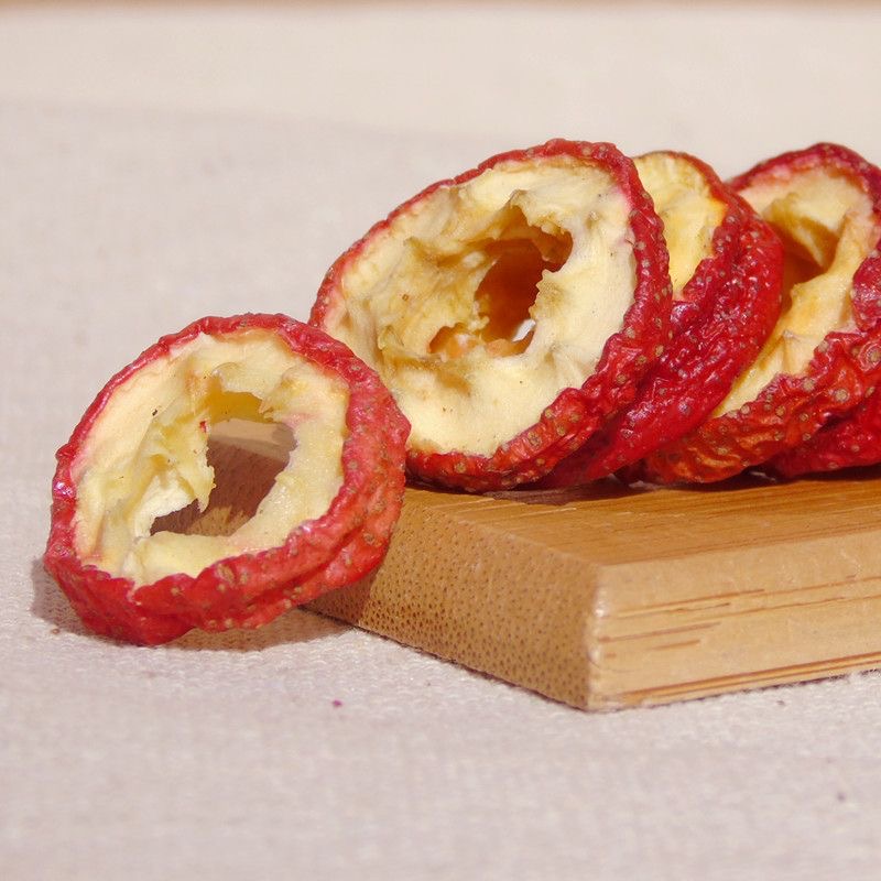 去核山楂干250g袋装添加新鲜无核干山楂泡茶片山楂片果冲泡即食